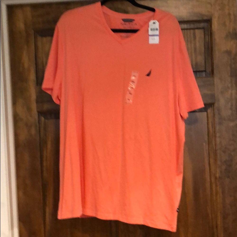 NWT NAUTICA CORAL SLIM FIT T-SHIRT SZ XXL